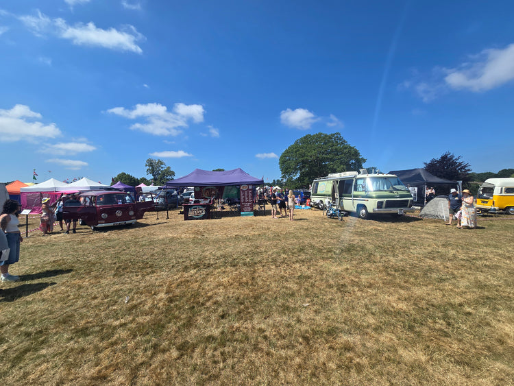 Glitter braids by The Glitter Braid Bar at Volksweald